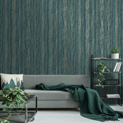 Lindora Vertical Stripe Earthy Wallpaper