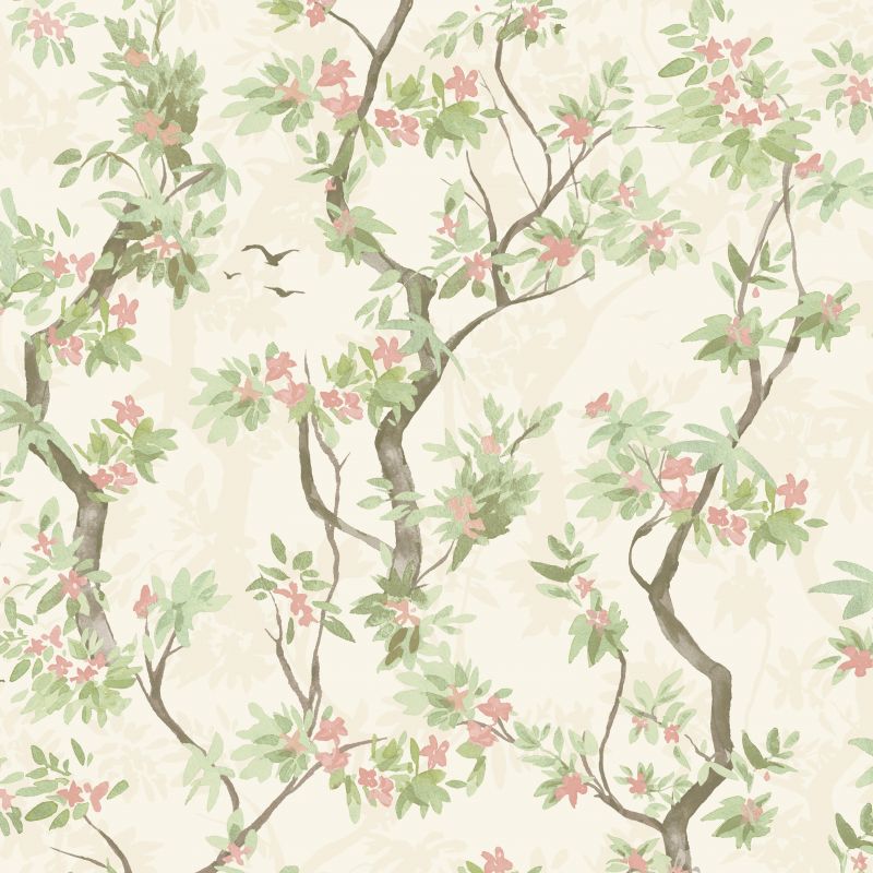 Folia Blossoming Tree Wallpaper