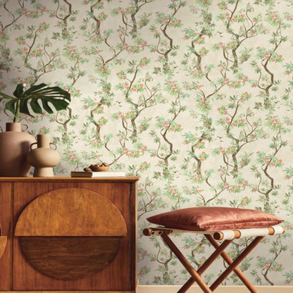 Folia Blossoming Tree Wallpaper