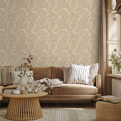 Acanthus Leaf Wallpaper