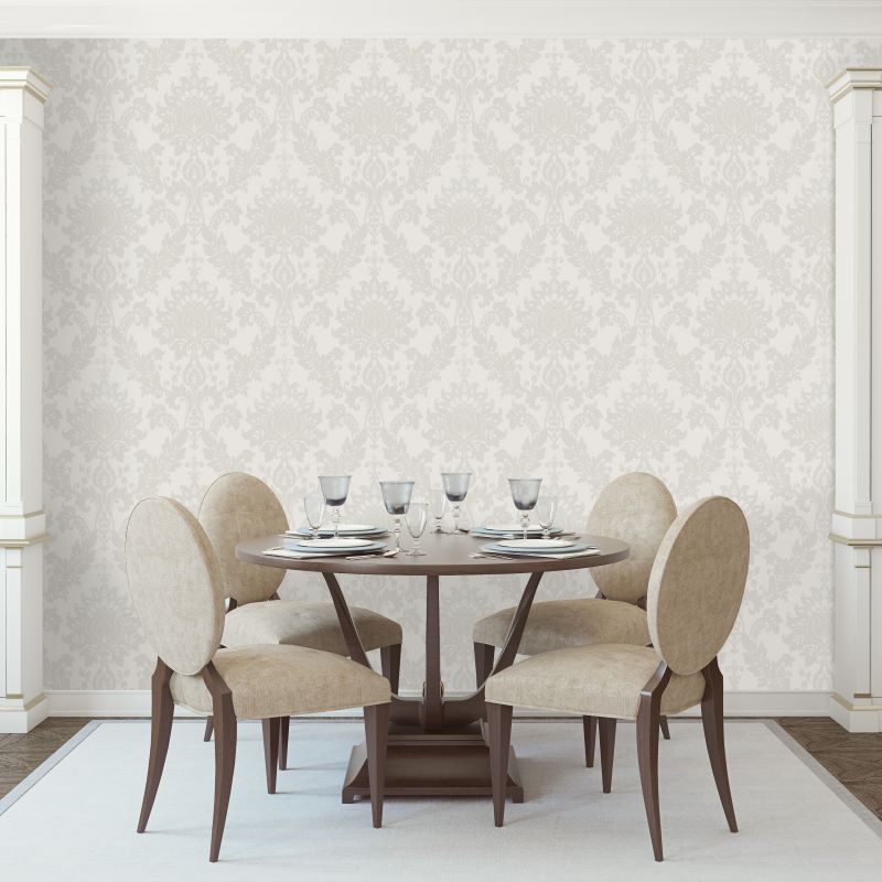 Clara Damask Wallpaper