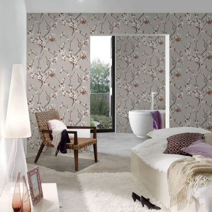 Oriental Cherry Blossom Wallpaper