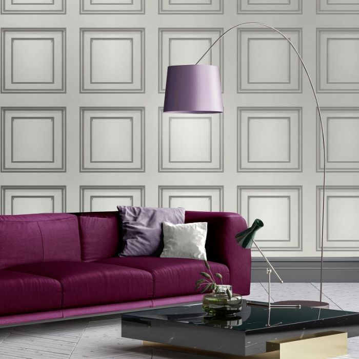 Forbidden Fruit Square Panelled Wallpaper