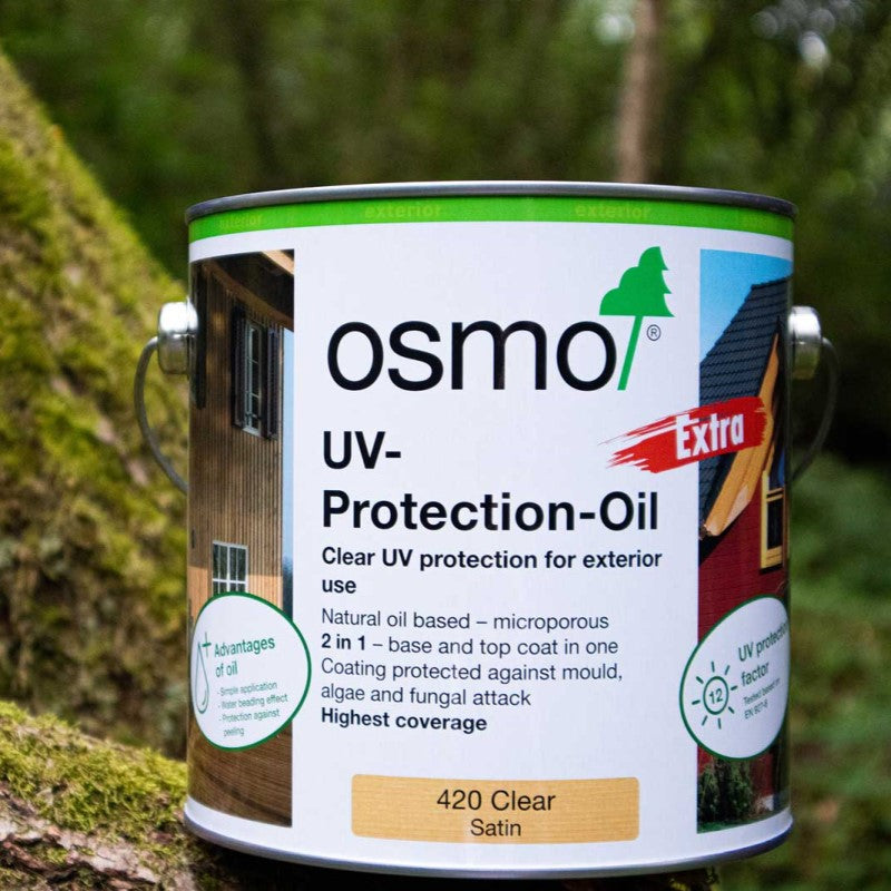 Osmo Exterior UV Protection Oil Extra - 420 Clear (Satin)