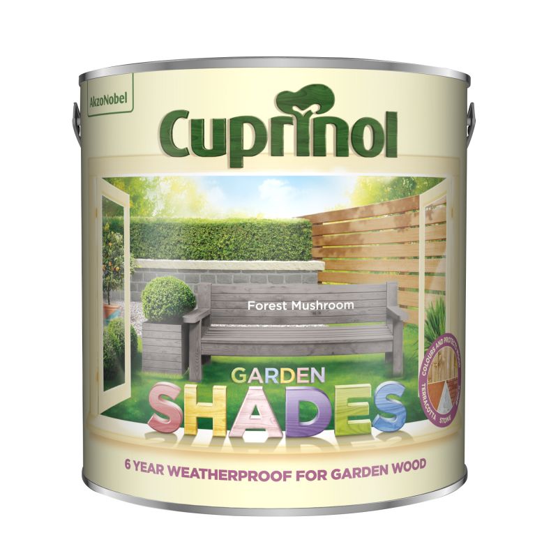 Cuprinol Garden Shades Wood Paint - Forest Mushroom