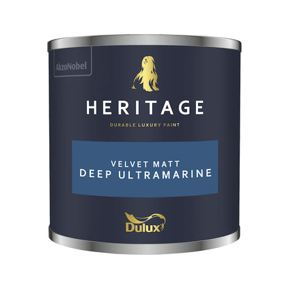 Dulux Heritage Matt Emulsion - Deep Ultramarine