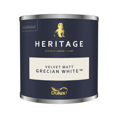 Dulux Heritage Matt Emulsion - Grecian White