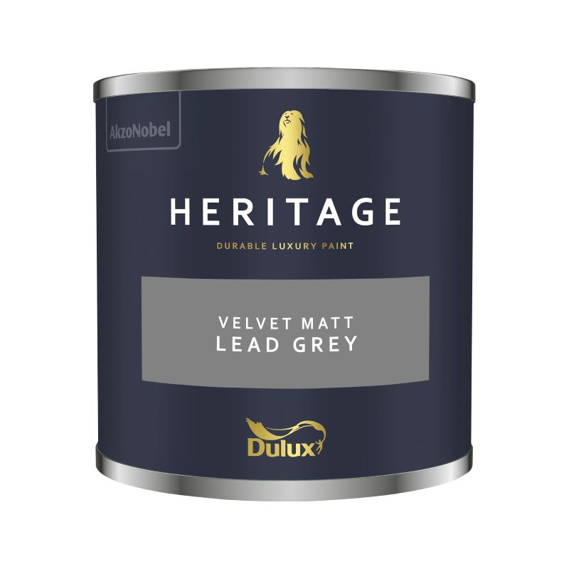 Dulux Heritage Matt Emulsion - Lead Grey