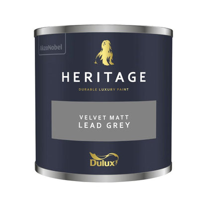 Dulux Heritage Matt Emulsion - Lead Grey