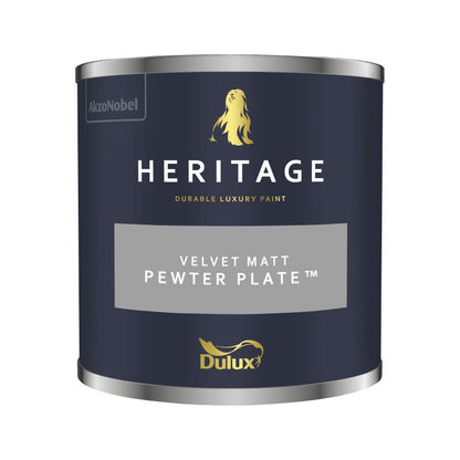 Dulux Heritage Matt Emulsion - Pewter Plate