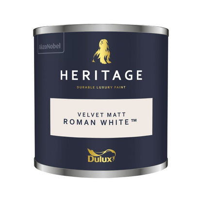 Dulux Heritage Matt Emulsion - Roman White