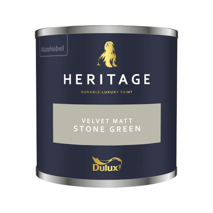 Dulux Heritage Matt Emulsion - Stone Green