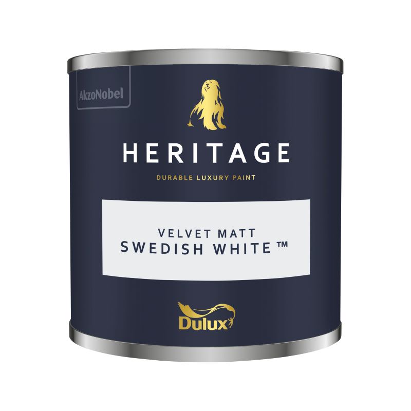 Dulux Heritage Matt Emulsion - Swedish White