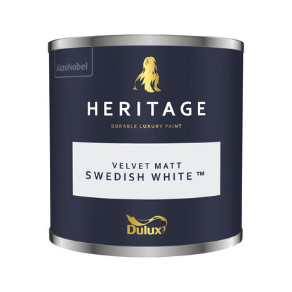 Dulux Heritage Matt Emulsion - Swedish White