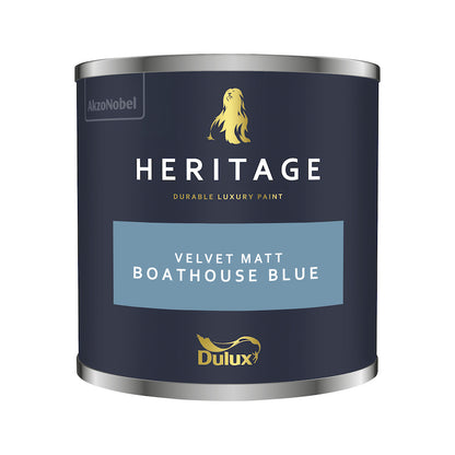 Dulux Heritage Matt Emulsion - Boathouse Blue