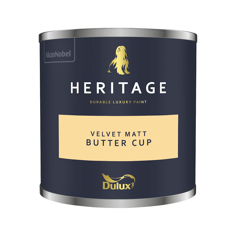 Dulux Heritage Matt Emulsion - Butter Cup