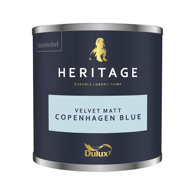 Dulux Heritage Matt Emulsion - Copenhagen Blue