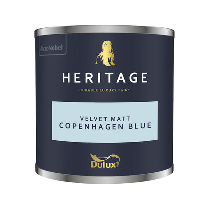 Dulux Heritage Matt Emulsion - Copenhagen Blue