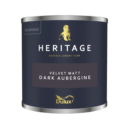 Dulux Heritage Matt Emulsion - Dark Aubergine