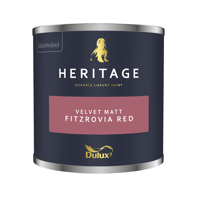 Dulux Heritage Matt Emulsion - Fitzrovia Red