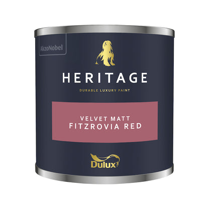 Dulux Heritage Matt Emulsion - Fitzrovia Red