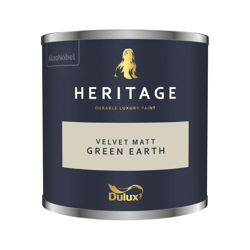 Dulux Heritage Matt Emulsion - Green Earth