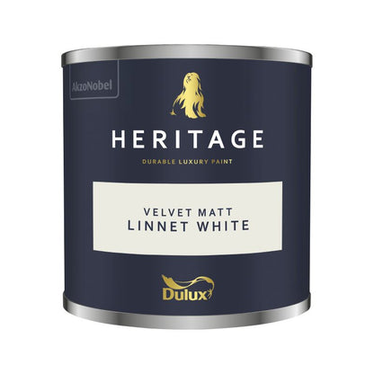 Dulux Heritage Matt Emulsion - Linnet White