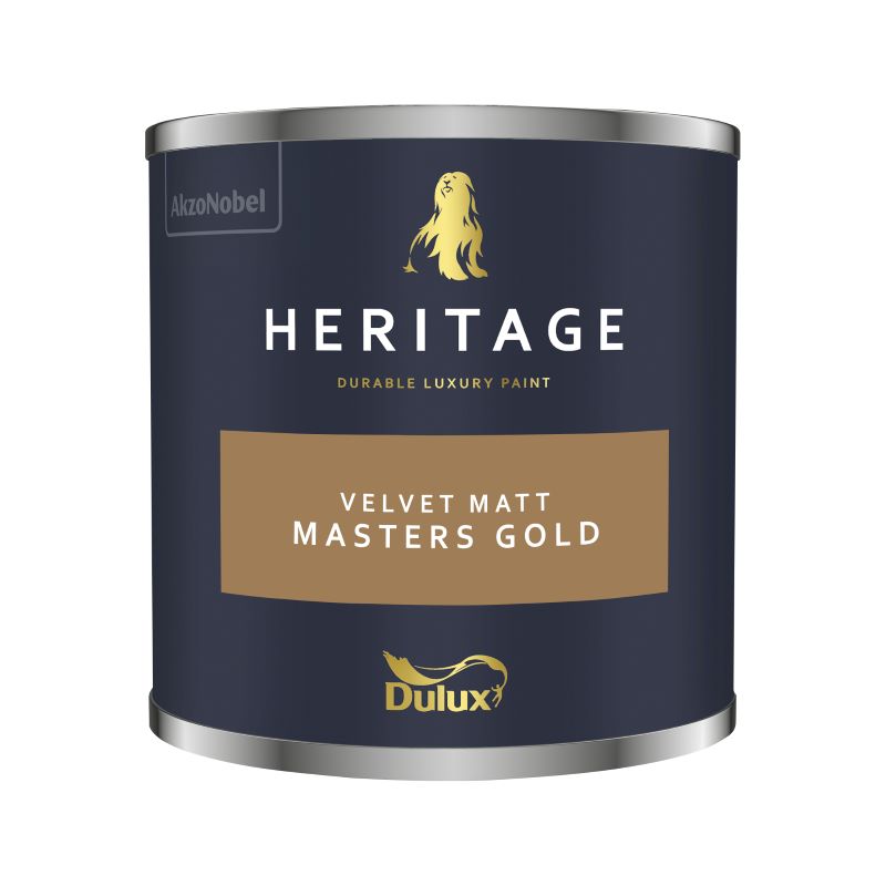 Dulux Heritage Matt Emulsion - Masters Gold