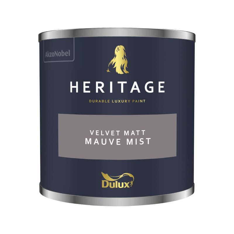 Dulux Heritage Matt Emulsion - Mauve Mist