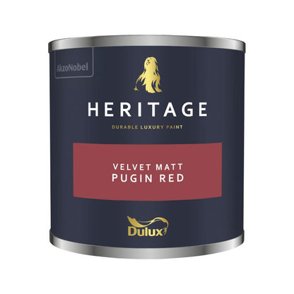 Dulux Heritage Matt Emulsion - Pugin Red