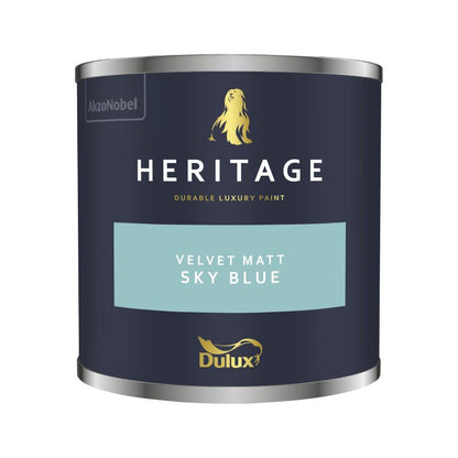 Dulux Heritage Matt Emulsion - Sky Blue