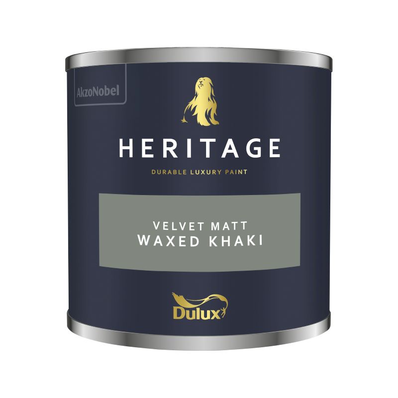 Dulux Heritage Matt Emulsion - Waxed Khaki