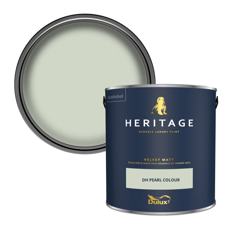 Dulux Heritage Matt Emulsion - DH Pearl Colour