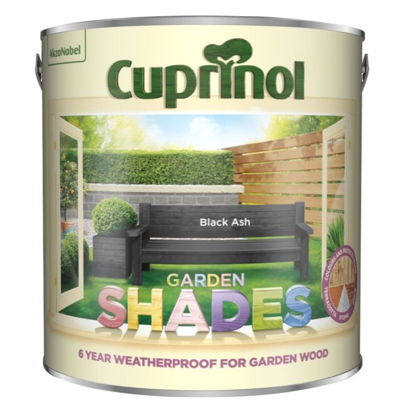 Cuprinol Garden Shades Wood Paint - Black Ash