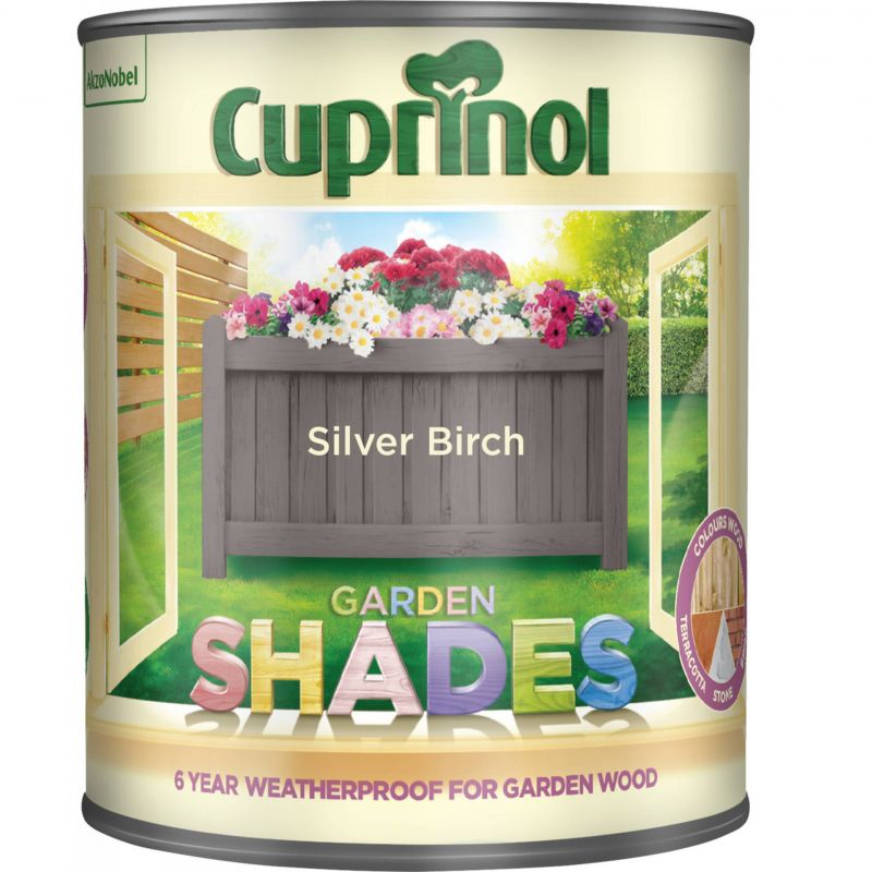 Cuprinol Garden Shades Wood Paint - Silver Birch