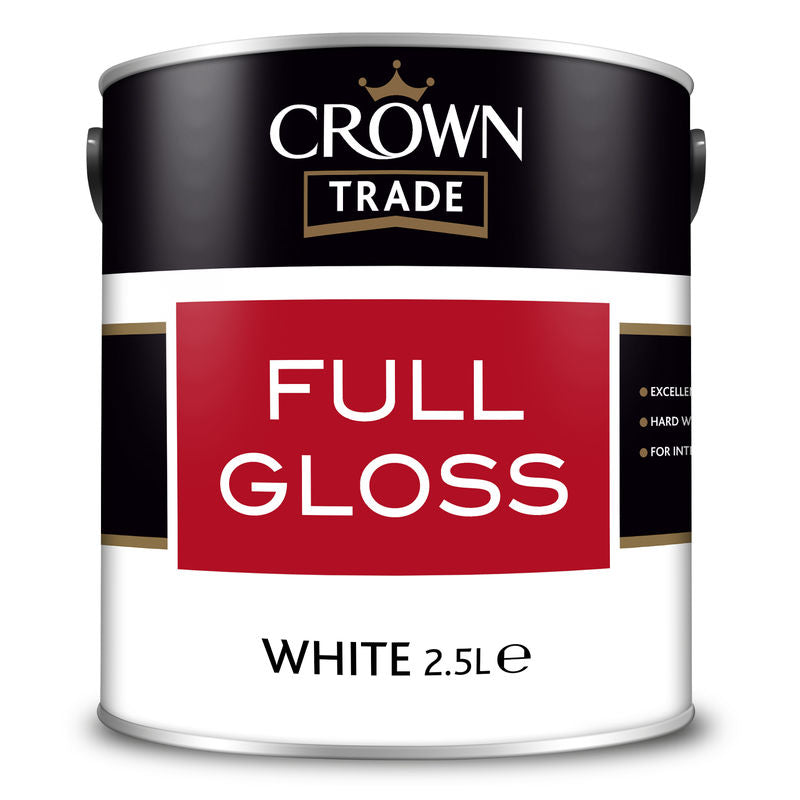 Crown Trade Full Gloss - White