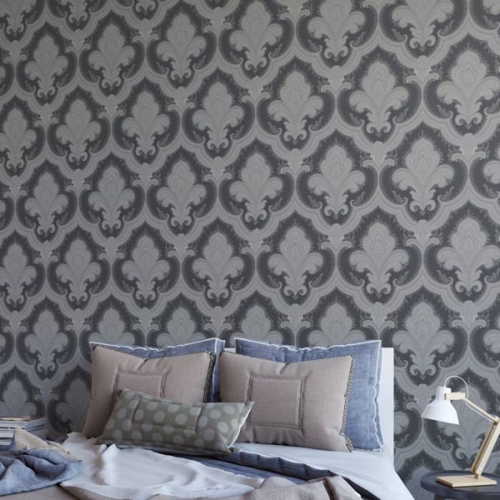 Sassari Damask Wallpaper