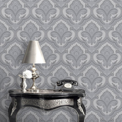 Sassari Damask Wallpaper