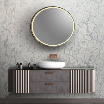 Enzo Metallic Marble Wallpaper