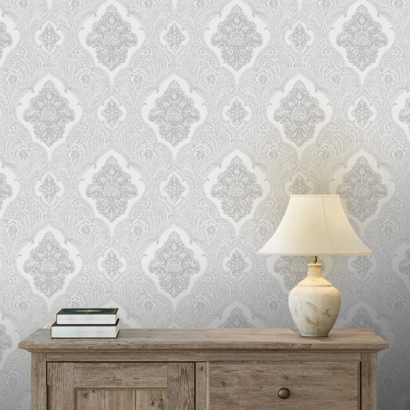 Ravella Damask Wallpaper