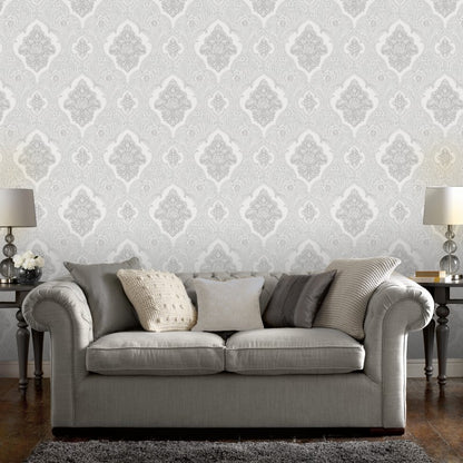 Ravella Damask Wallpaper