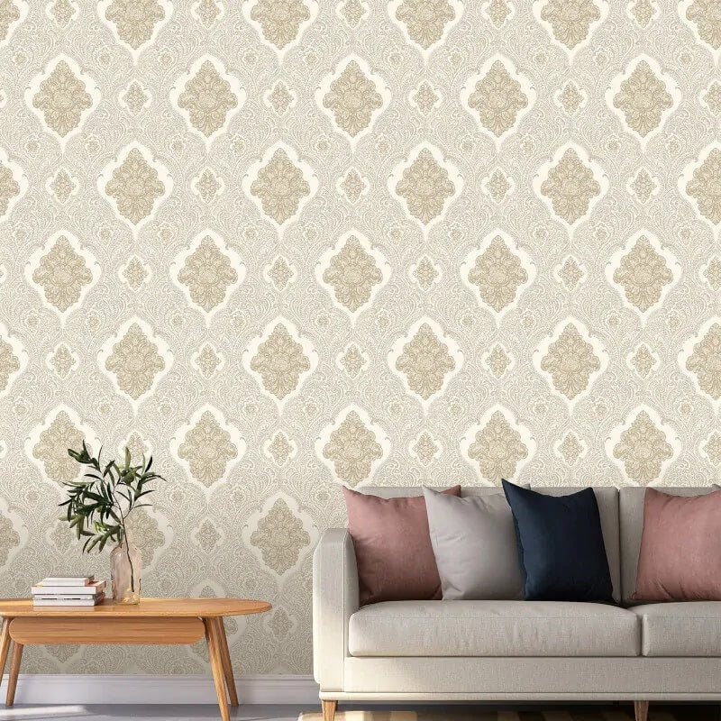 Ravella Damask Wallpaper