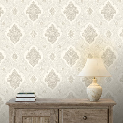 Ravella Damask Wallpaper