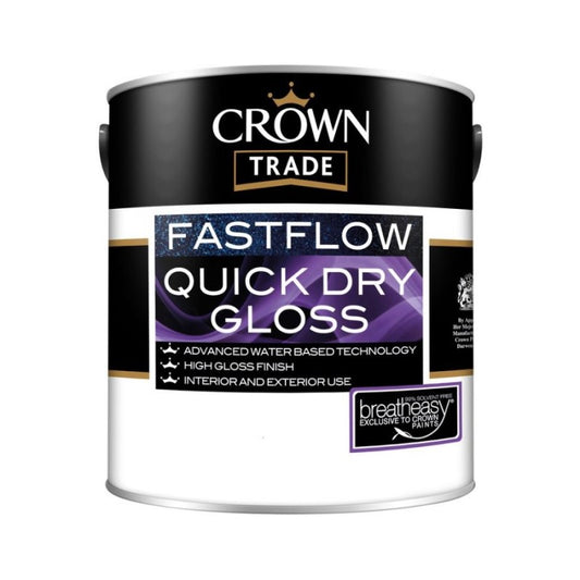 Crown Trade Fastflow Quick Dry Gloss - Colour Match
