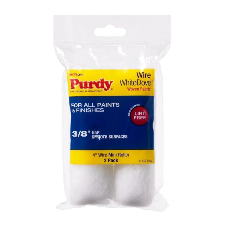 Purdy White Dove 4" Roller Sleeves Twin Pack