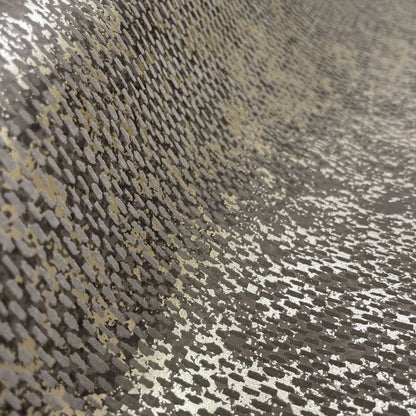 Sinamay Metallic Woven Fabric Wallpaper