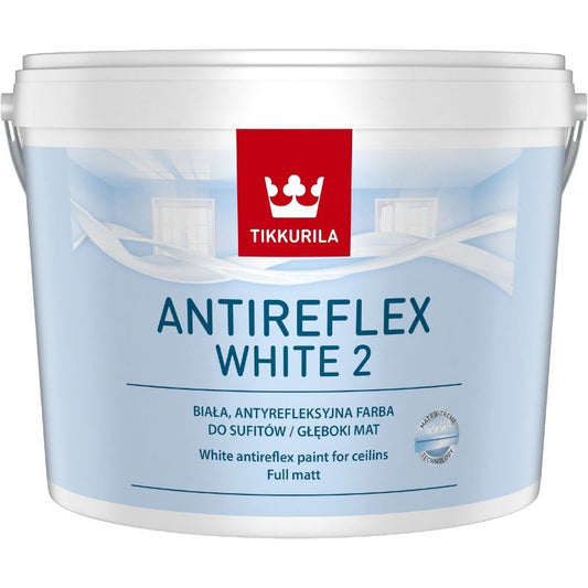 Tikkurila Anti Reflex 2 Matt - Tinted Colours (Light Colours Only)