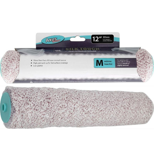 Axus Silk Touch 12" Roller Sleeve - Medium Pile