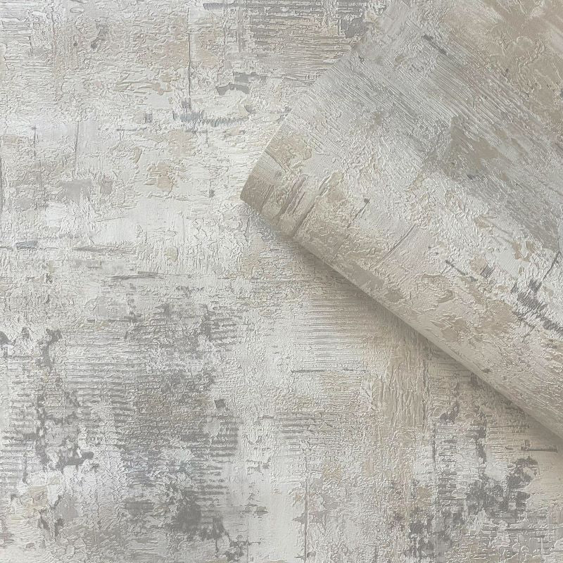 Industrial Plaster Texture Wallpaper