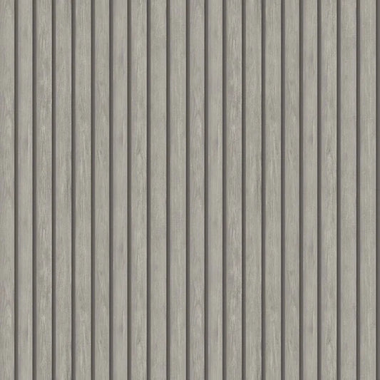 Acacia Wood Effect Wallpaper Grey Sample